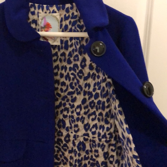 Colour Eighteen wool long coat size 6 - Picture 4 of 5